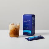 【オンライン限定】クリアコールドタンブラー (16oz) & インスタントコーヒー セット in コットンクーラーバッグ