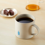 ストーンマグ （グレー）& インスタントコーヒー セット in リボンラッピングバッグ